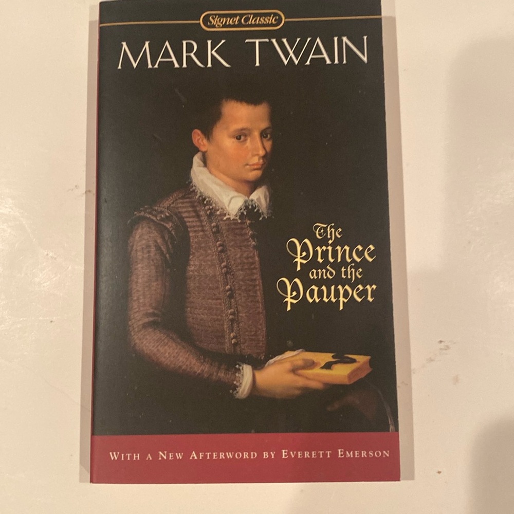 “The Princess and the Pauper,” Mark Twain, Paperback
